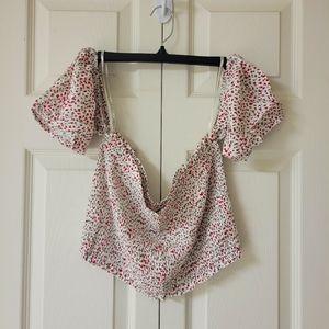 Forever 21+ 0X Floral Top
